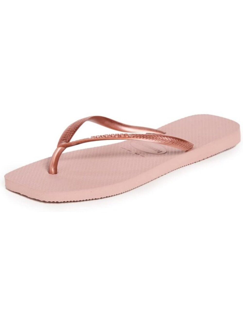 Stylish Women's Slim Square Solid Flip Flops - Comfortable Summer Sandals